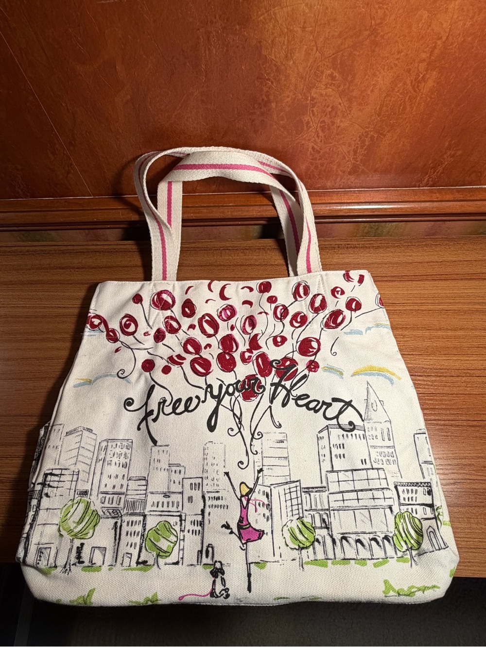 Free Your Heart with the Brighton Be Mine Tote Canvas